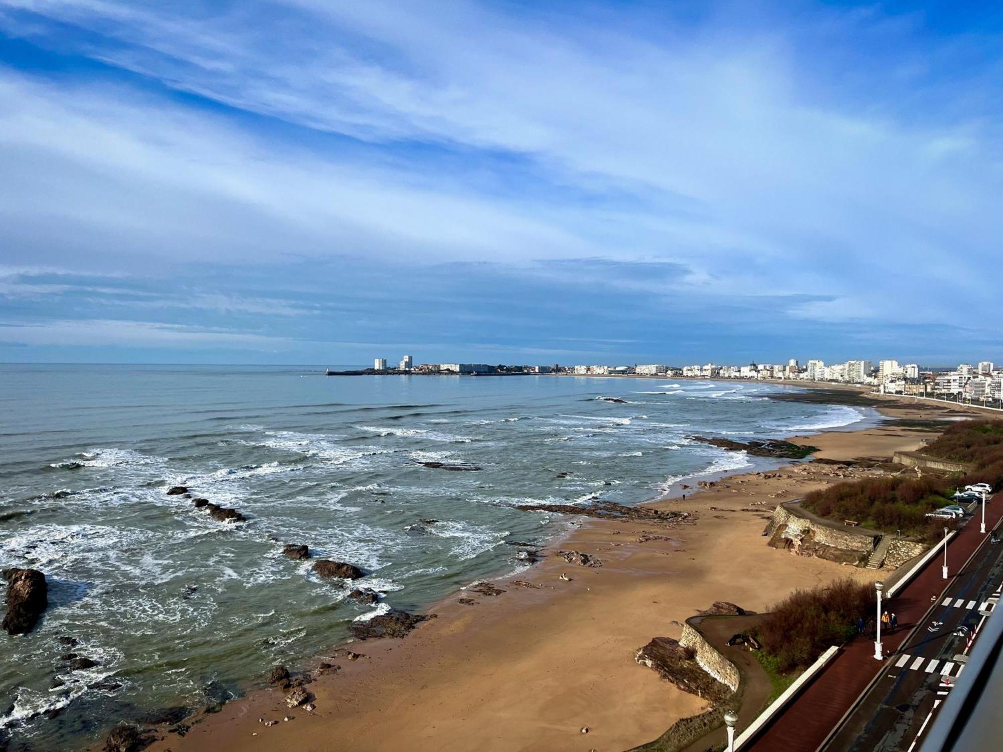 Joli Appartement Avec Vue Imprenable Sur La Baie Des Sables - 4 Pers Les Sables-dʼOlonne Extérieur photo