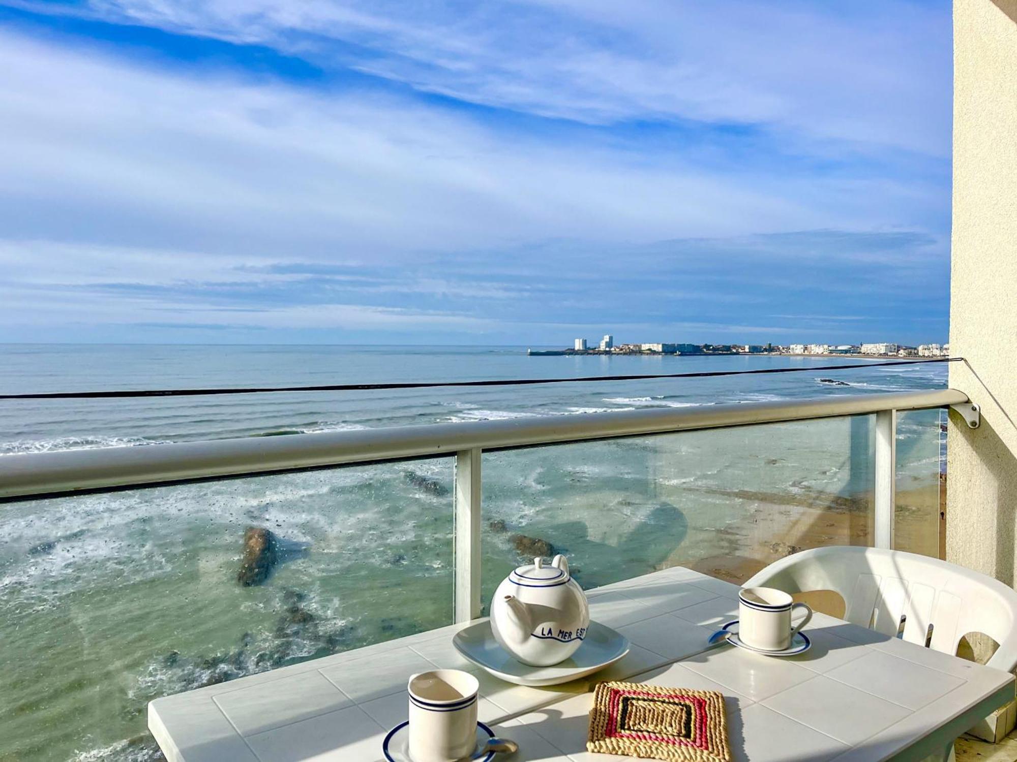 Joli Appartement Avec Vue Imprenable Sur La Baie Des Sables - 4 Pers Les Sables-dʼOlonne Extérieur photo